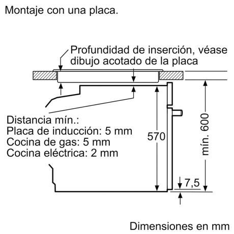 Horno de Empotrar Bosch HBA5740S0 Multifunción 001