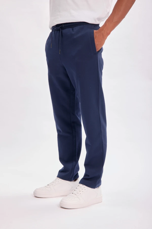 Pantalón deportivo recto Clasico Azul Marino