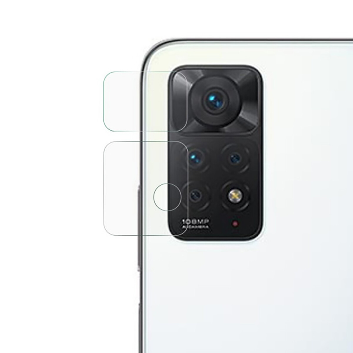 Vidrio Protector de Cámara para Xiaomi Redmi Note 11 Pro - Transparente 
