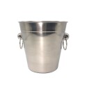HIELERA 14,5 CM ACERO INOXIDABLE PLATA