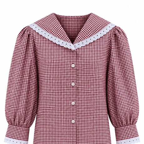 Blusa Marinera Cuadrille Bordo