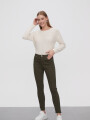 Pantalon Bardot Verde Oliva Oscuro