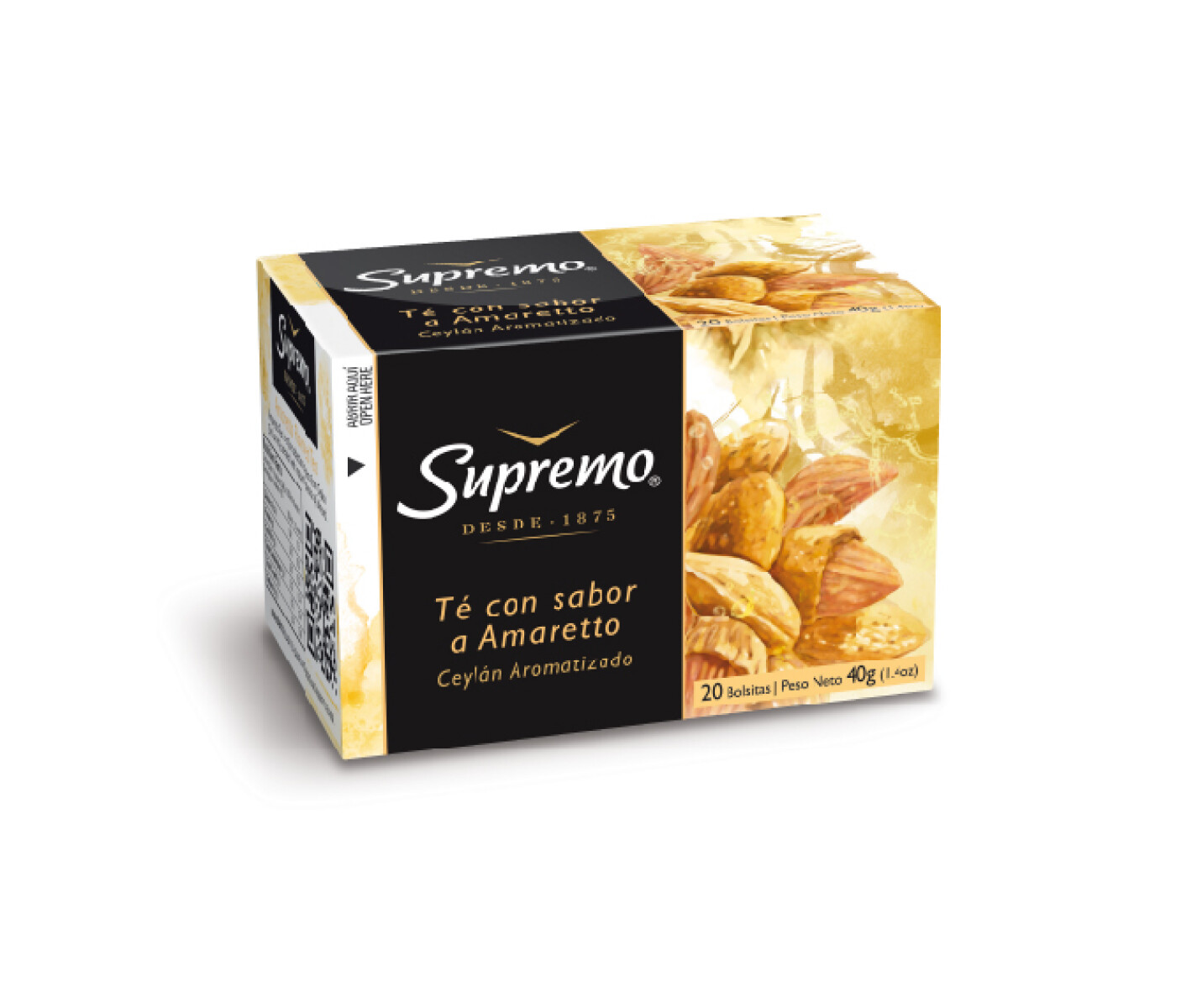 TE SUPREMO AMARETTO x 20 sob 