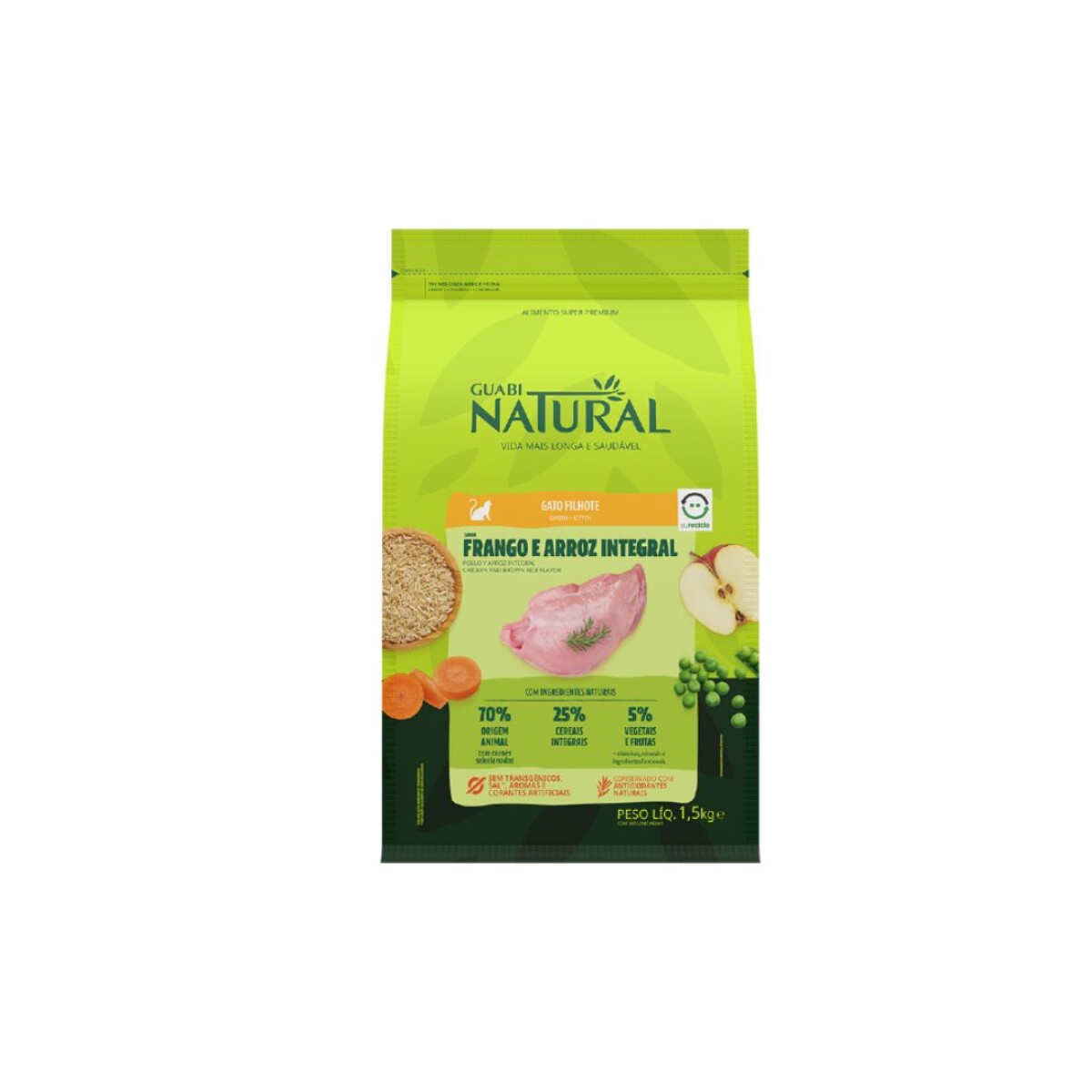 Guabi Gatito Pollo y Arroz Int. 1,5 kg 