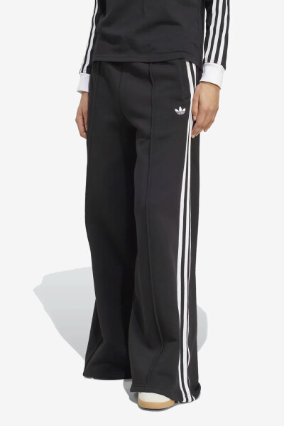 PANTALON ANCHO DE 3 RAYAS Negro