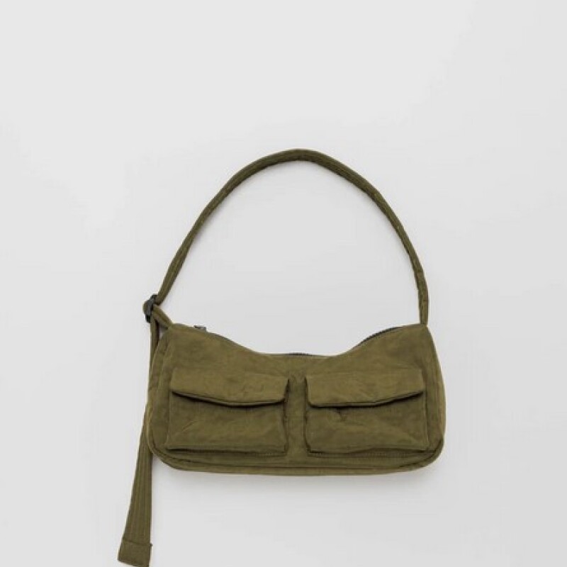 Cartera bolsillos al frente tipo cargo correa corta Seaweed