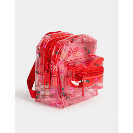 Set De Librería En Mini Mochila Combinacion Multicolor