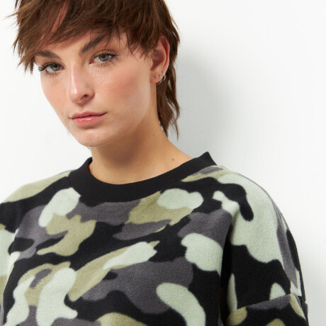 BUZO TRAVIS Verde Militar
