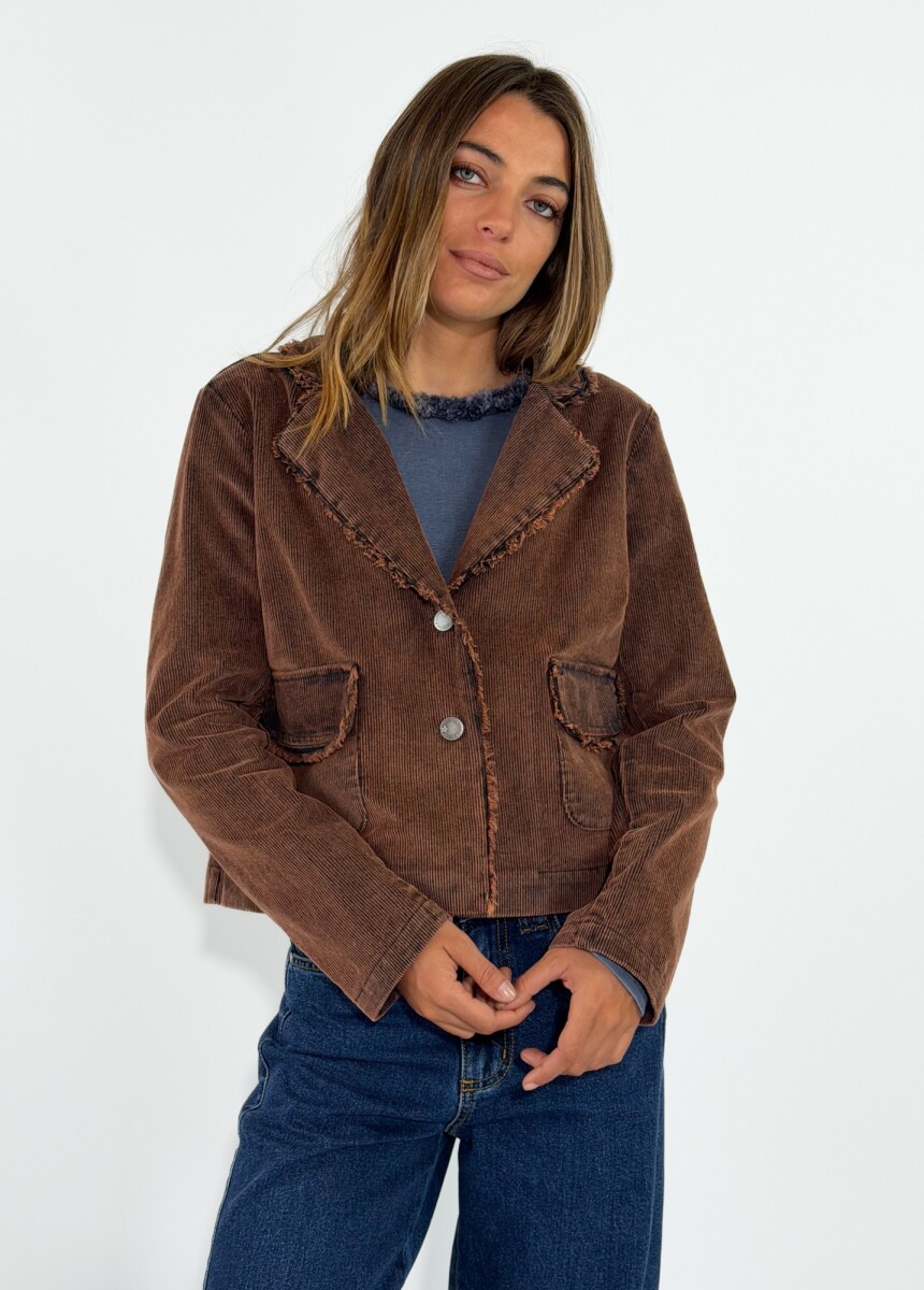 CHAQUETA PANA LENNON - OXIDO 