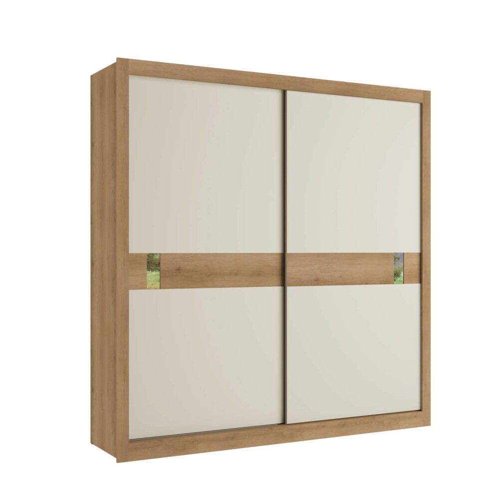 PLACARD COPENHAGEN 2 PUERTAS MDP NATURAL-BEIGE NATURAL/OFFWHITE