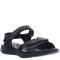 Sandalias de Mujer Freeway Casual c/Velcro Negro