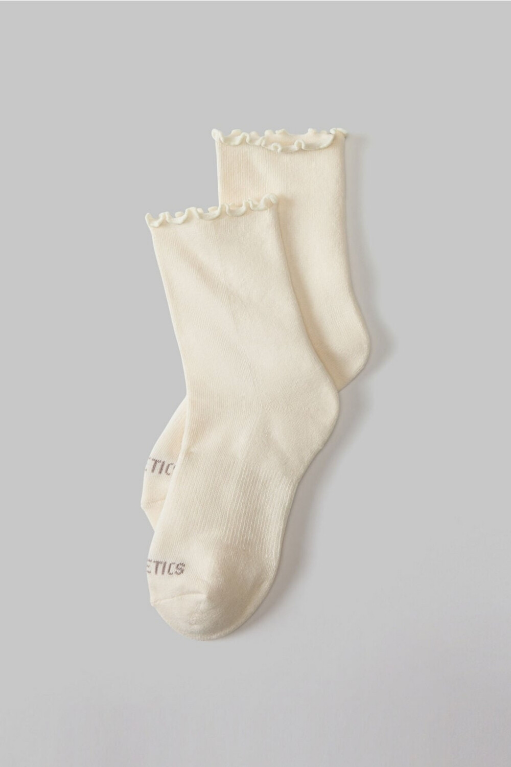 Medias The Ruffle Sock Unisex Bone
