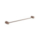 TOALLERO RECTO METAL SIGNATURE BRONCE CEPILLADO 60CM BRONCE-ROSE GOLD
