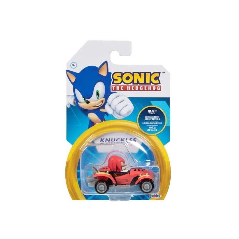 Sonic – Autos Metálicos 1:64 Coleccionables Wave 3 SONIC 1:64 DIE-CAST VEHICLES ASST. - WAVE 3