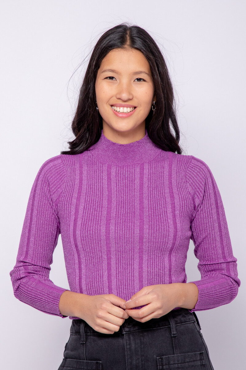 POLERA ROCCO Morado