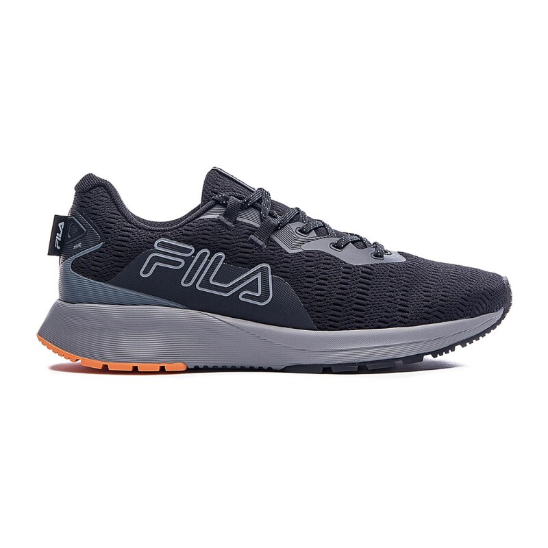 Fila Champion Training Ride Hombre - Negro/naranja Negro-naranja