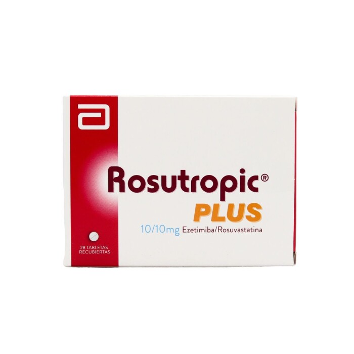 ROSUTROPIC PLUS 10/10 MG. CJ X 28 TABL. única