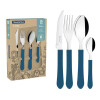 JUEGO CUBIERTOS AZUL OCEANO 24 PIEZAS LEME TRAMONTINA 23198 946 JUEGO CUBIERTOS AZUL OCEANO 24 PIEZAS LEME TRAMONTINA 23198 946