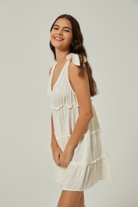 Vestido Bindi Marfil / Off White