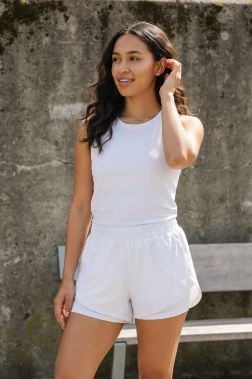 Short deportivo Oreiro Blanco