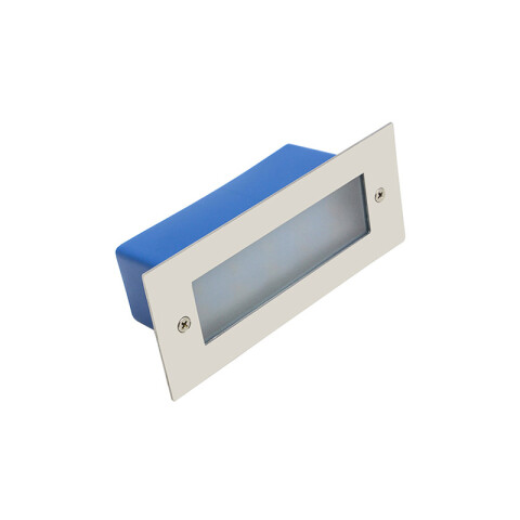 Luminaria de embutir LED cálida 2W IP65 110x45mm IX4807
