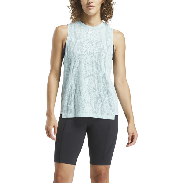 Musculosa Reebok Bournout Tank Azul