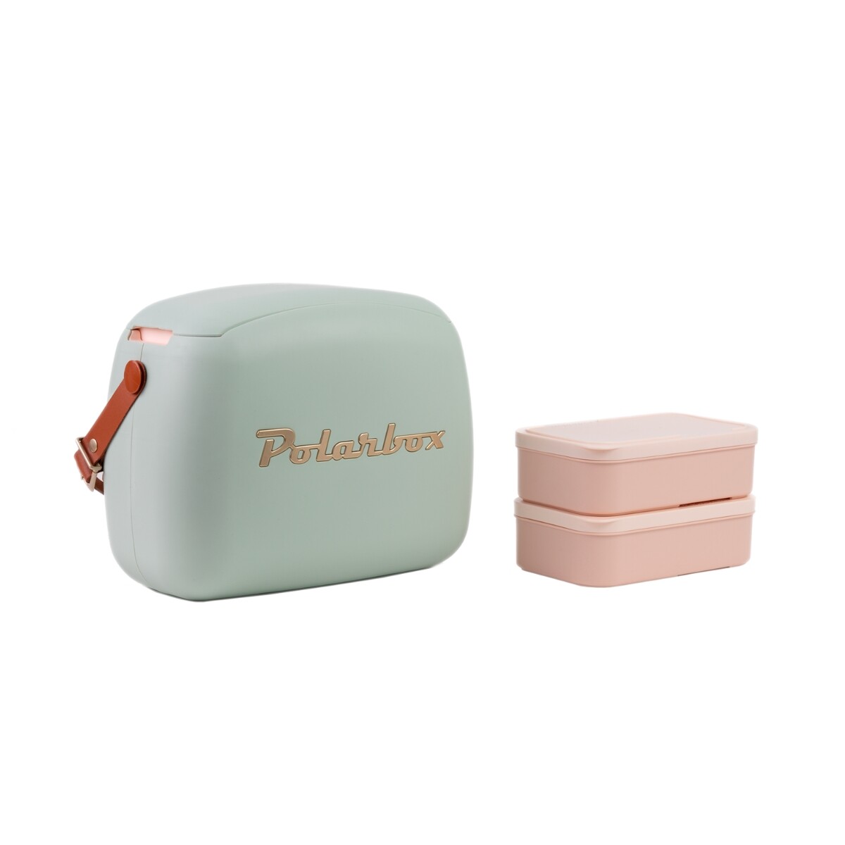 Lunchera Térmica Polarbox Pop 6 Litros - VERDE-DORADO 