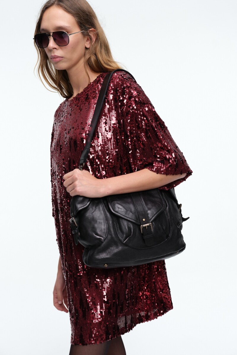 VESTIDO LENTEJUELAS Rojo