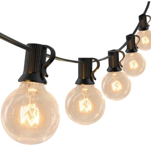 Set de 25 luces para jardín 7.62 mts N/a