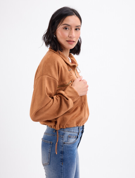 Campera bomber suede Vela Campera bomber suede Vela