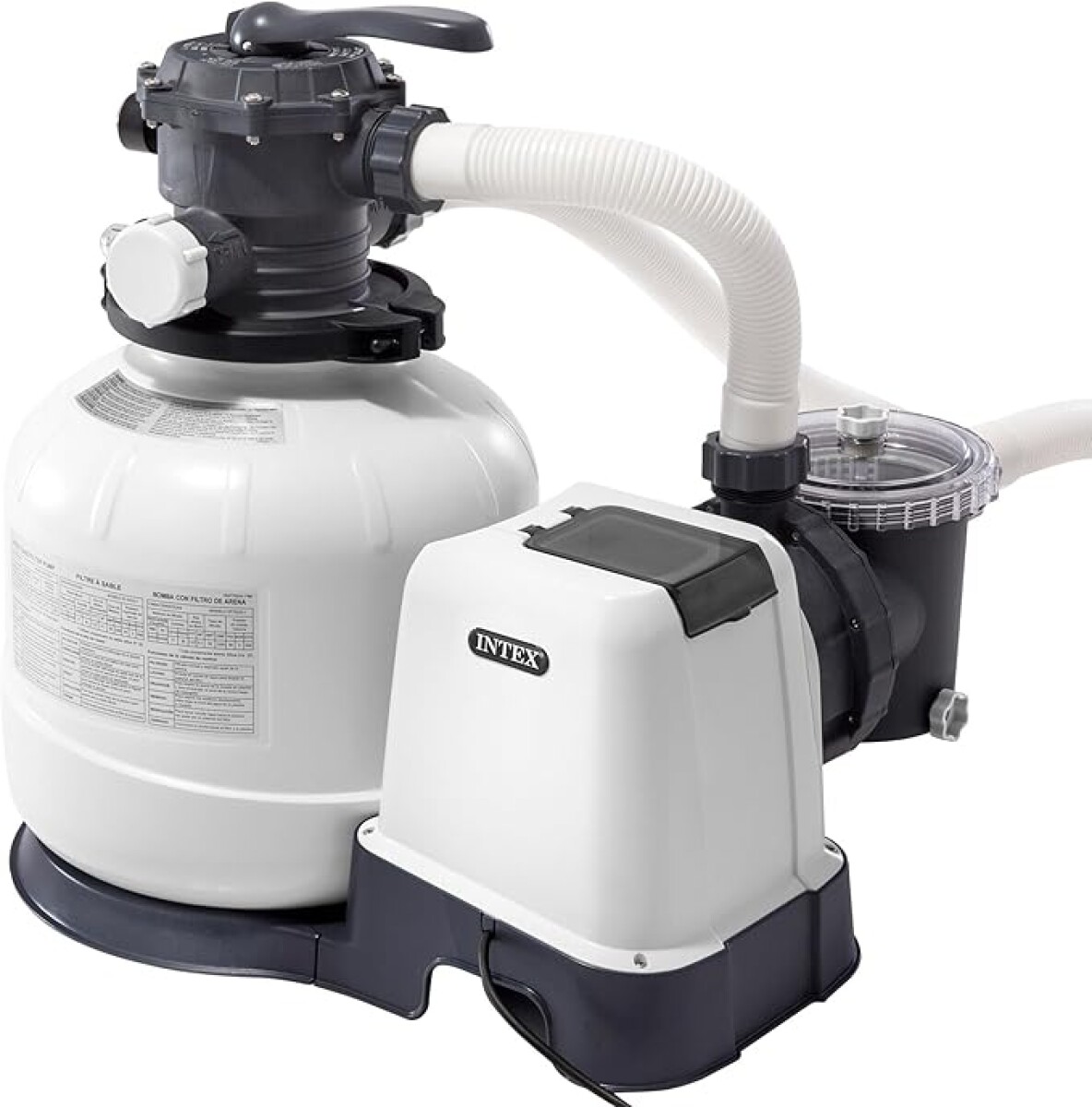 INTEX BOMBA FILTRO ARENA PARA PISCINA 10500L/H 0.6HP 35 KGS 