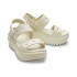 Plataformas Crocs Mega Crush Sandal - Unisex Bone