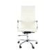 Silla Ejecutiva Lumax Tady Ergonómica Con Tapizado En Ecocuero Y Base De Acero Beige
