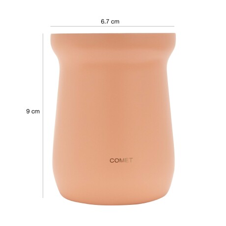 Kit Comet de Termo 750Ml c/Manija y Mate 160Ml en Acero Inox Rosa