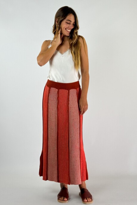 POLLERA SAMBUCA Naranja