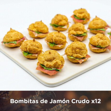 12 Bombitas de Jamón Crudo 000