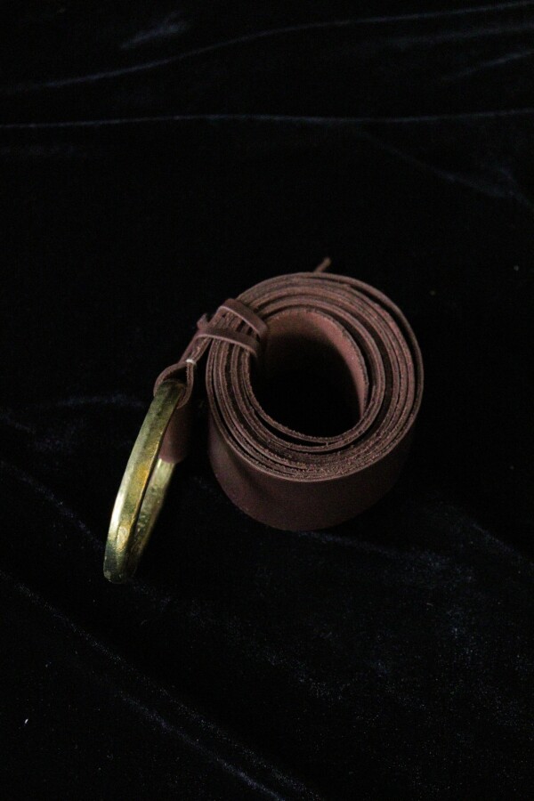 Oval Belt Chocolate