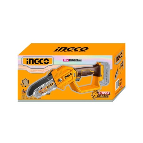Mini Motosierra Inalámbrica Ingco 20V sin Bateria ni Cargador Mini Motosierra Inalámbrica Ingco 20V sin Bateria ni Cargador