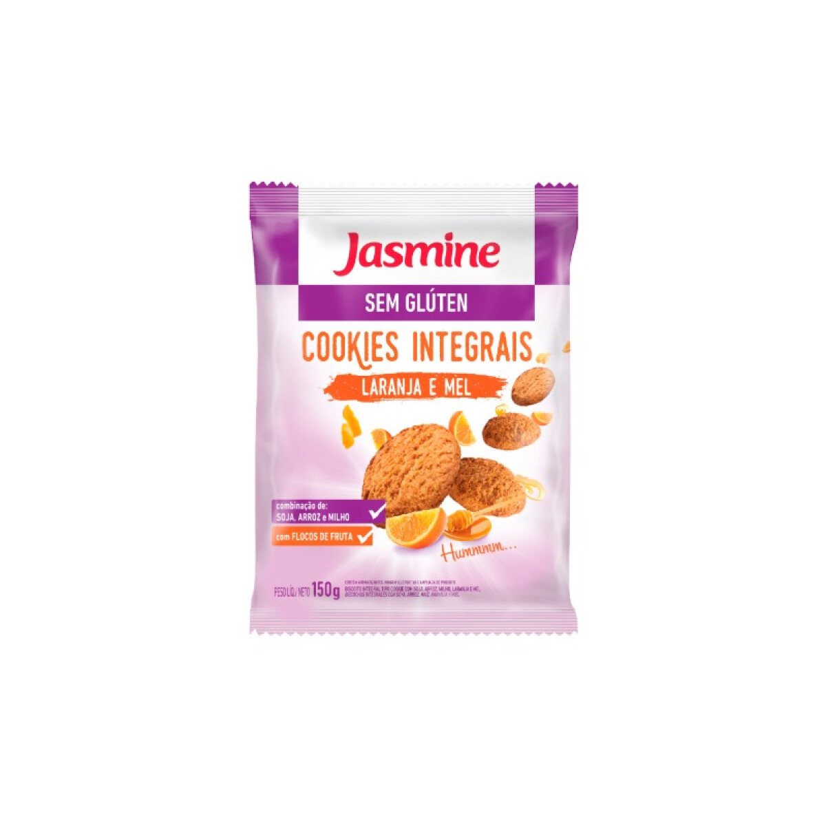 Galletas de naranja y miel 150g Sin Gluten Jasmine - Galletas Naranja Y Miel Jasmin 