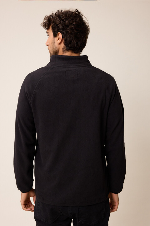 SWEATER M/C RANIM POLANCO Negro