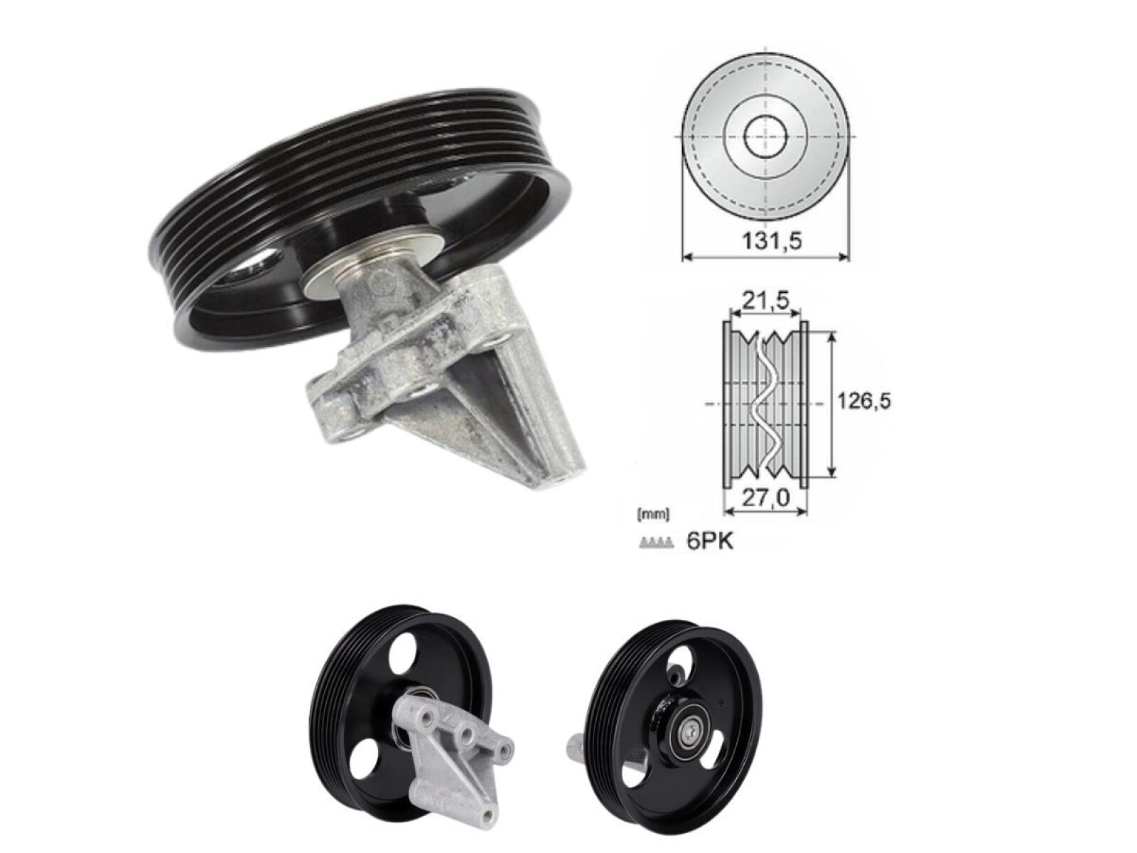 Tensor Guía Correa Accesorios 