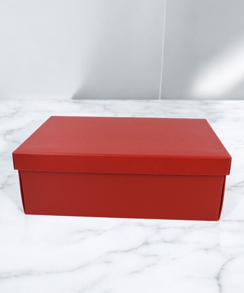 Caja+tapa easy 38x26x13 cm. LINO ROSSO