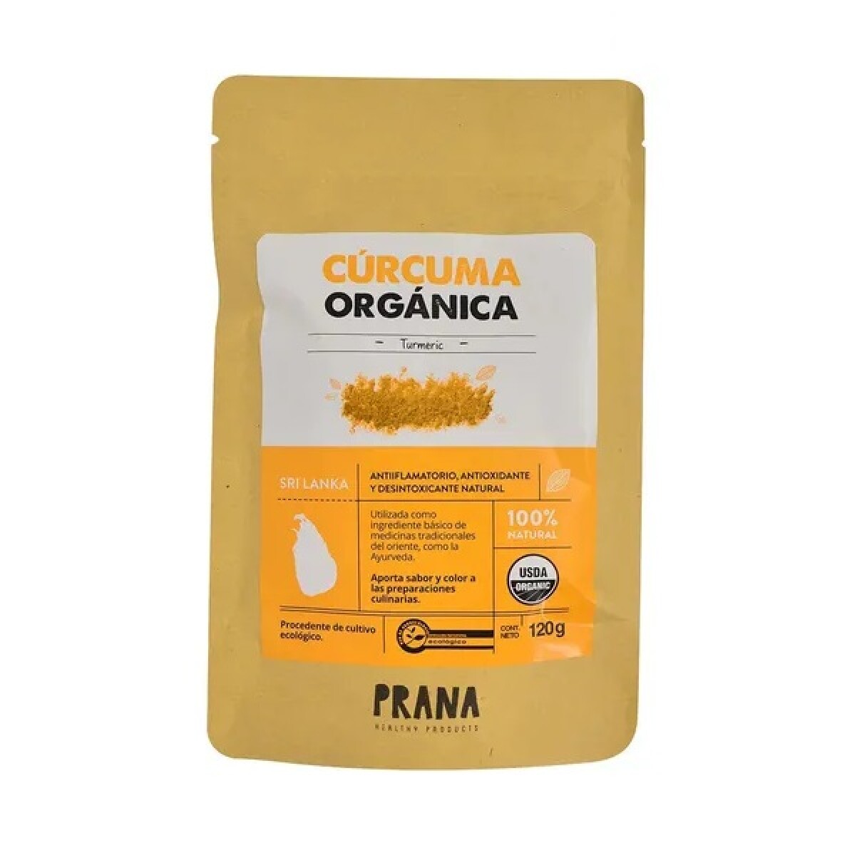 Curcuma Prana 120 Grs. 