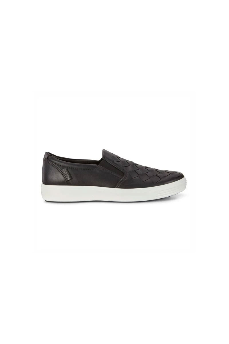 Ecco Men Soft 7 Woven - Black 