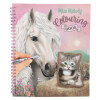 Libro para colorear de Miss Melody con lentejuelas Top Model Libro para colorear de Miss Melody con lentejuelas Top Model