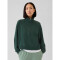 JPN FT GAP LOGO QUARTER ZIP ESSEX GREEN 702