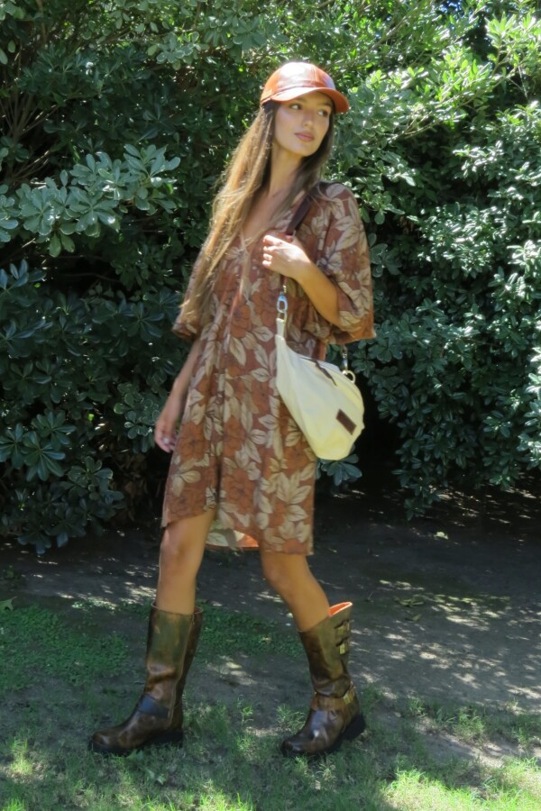 Easy Dress Marrón