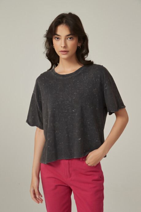 Remera Alessandra Gris Oscuro