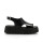 SANDALIAS CUERO LOTAN NEGRO