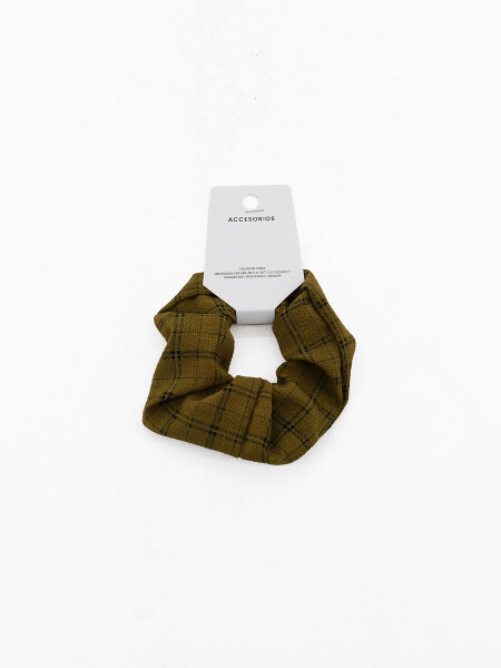 COLITA TARTAN BEIGE OSCURO